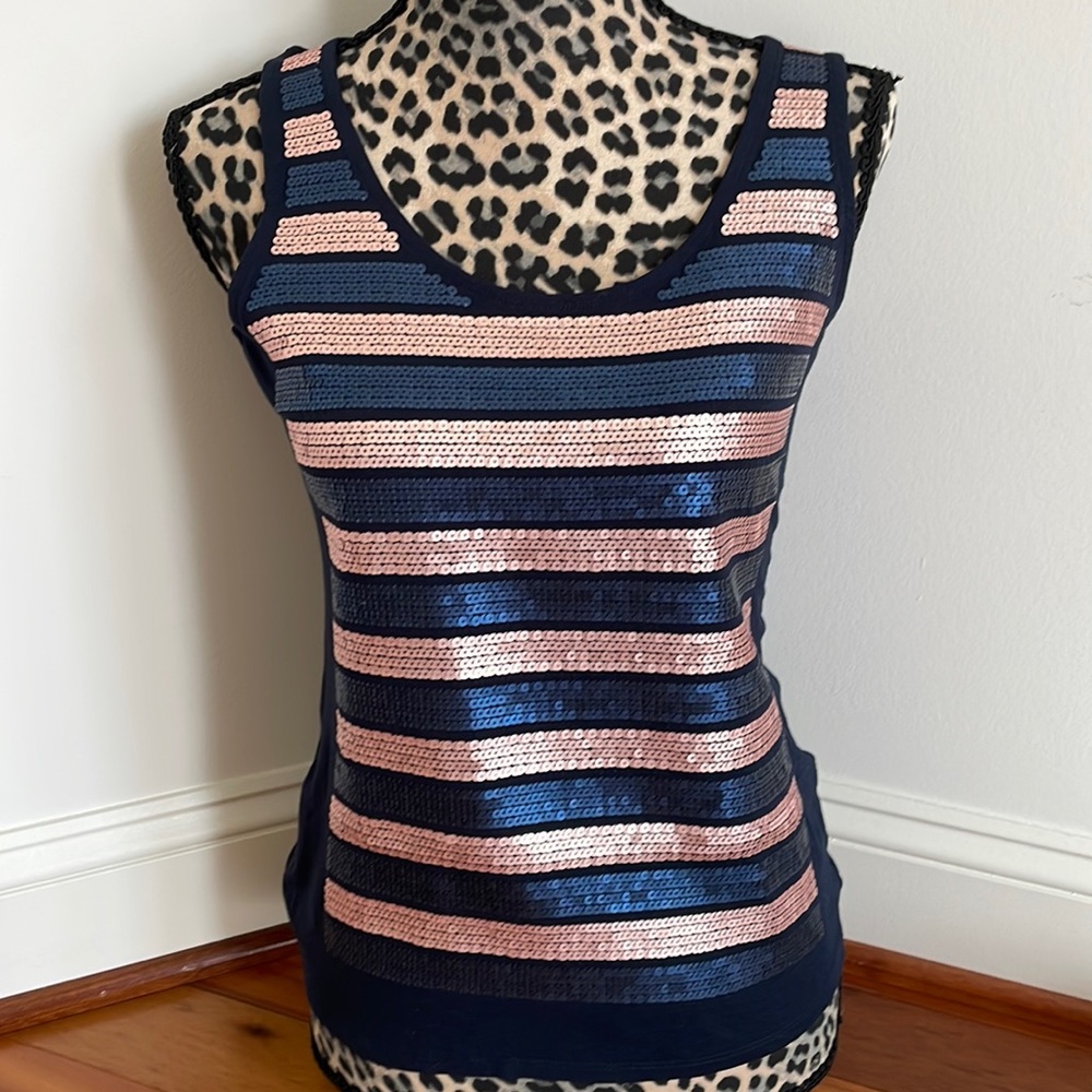 NWT Banana Republic Sequined Tank